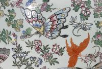 A Chinese Famille Rose Porcelain 'Butterfly' Fish Bowl