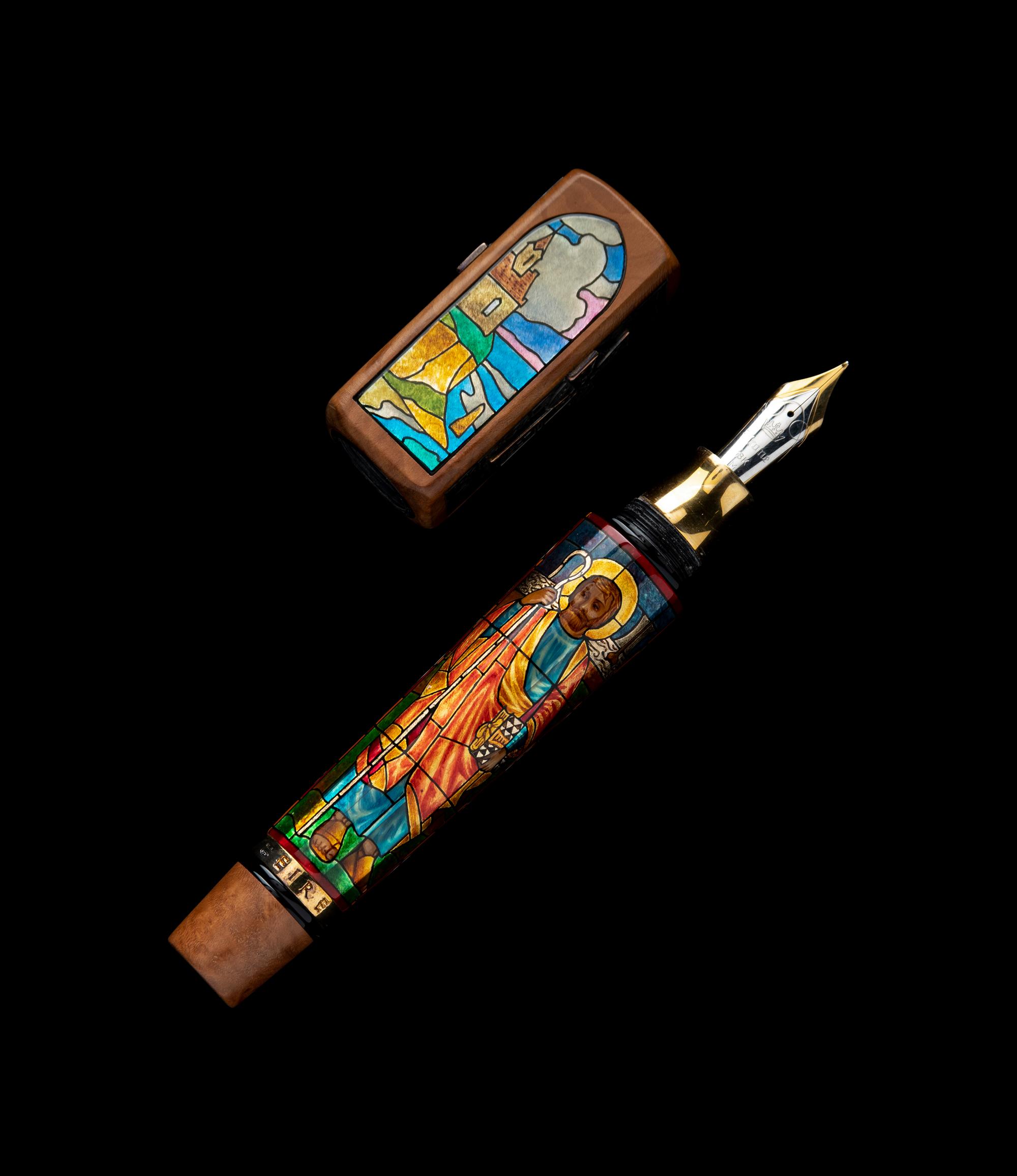 A Krone St. Patrick-Magnum Limited Edition Fountain Pen