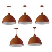 A Metal Industrial Light Fixture 21" W x 21" D x 18" H — United States, 20th Century