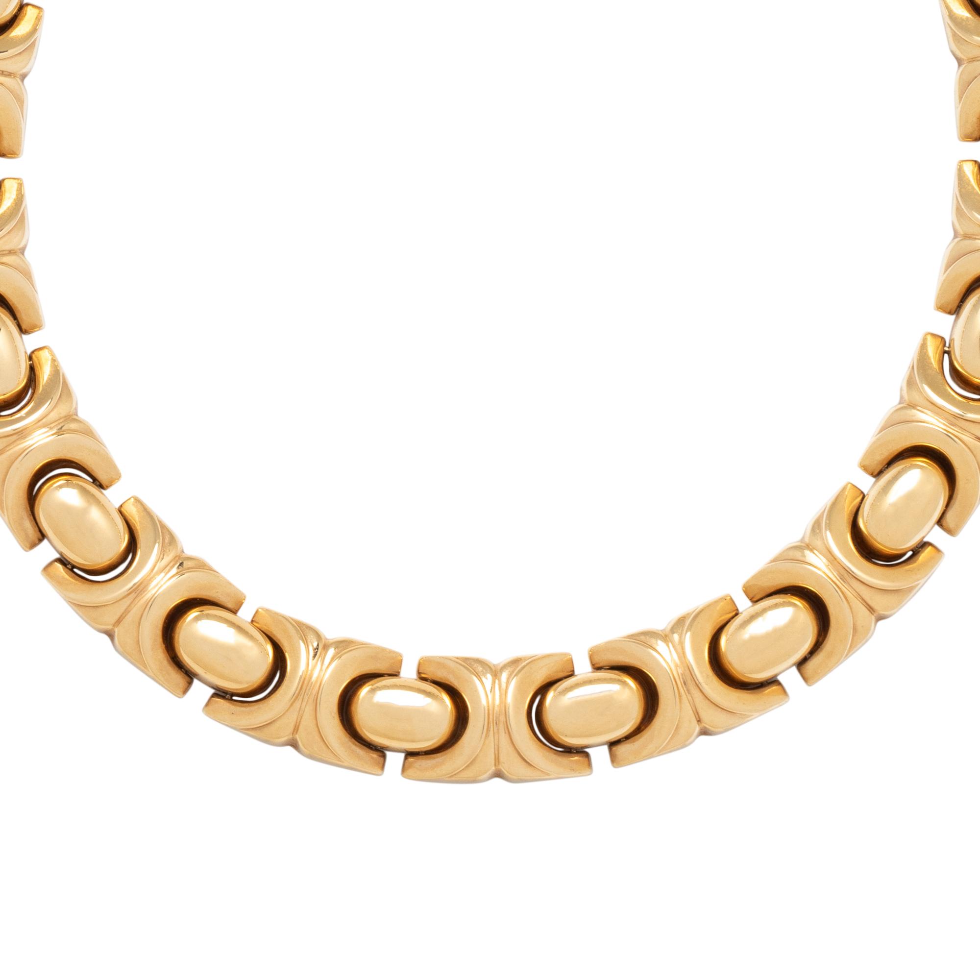 YELLOW GOLD NECKLACE