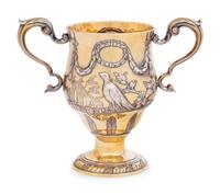 An Irish George III Silver-Gilt Loving Cup