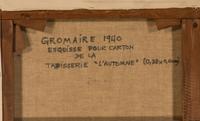 Equisse pour carton de la tapisserie "l'Automne , " 1940