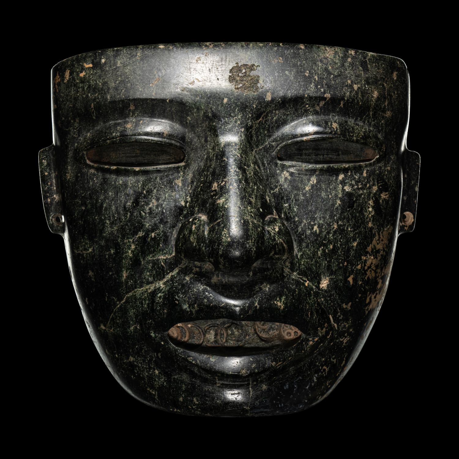 A Teotihuacan Serpentine Mask