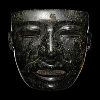 A Teotihuacan Serpentine Mask