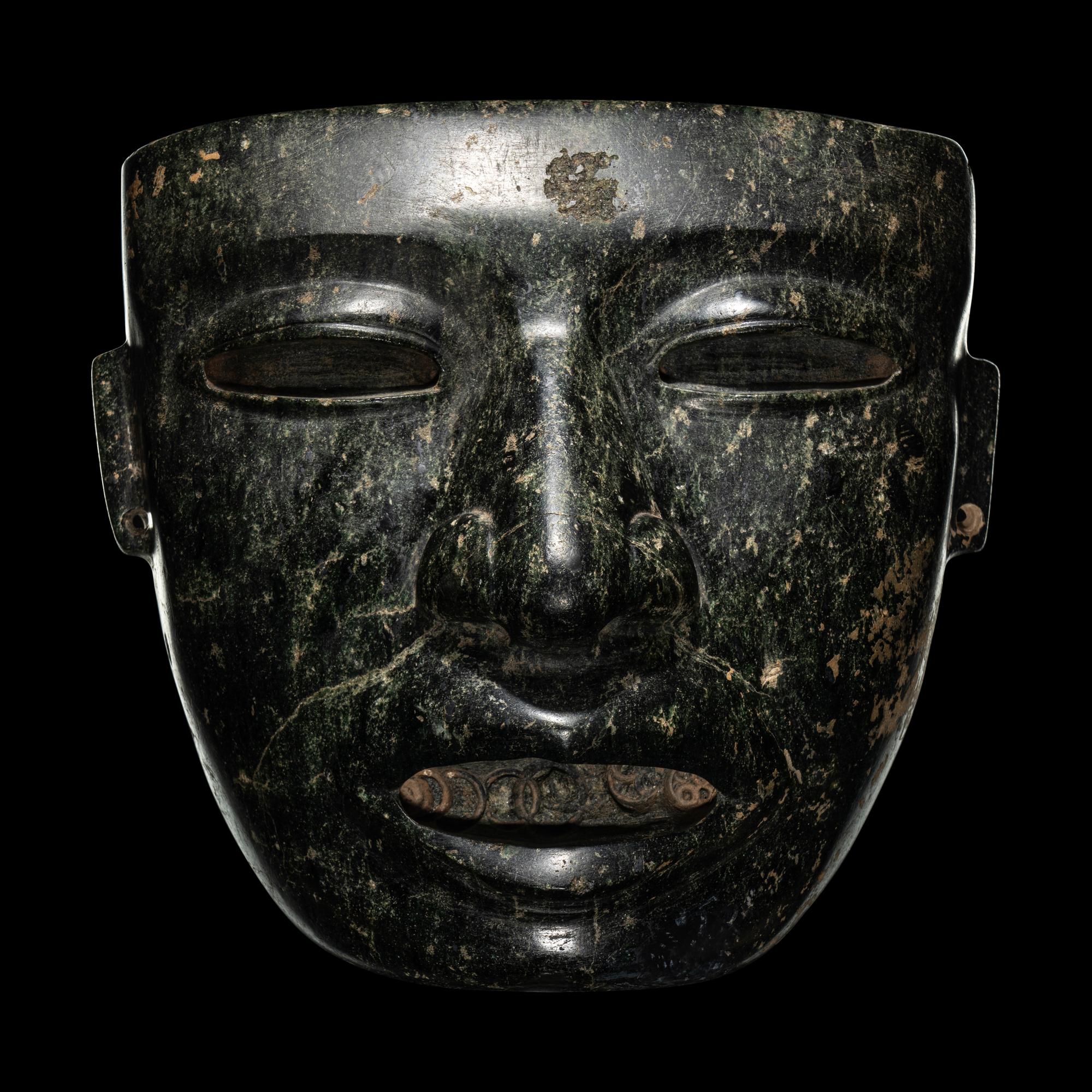 A Teotihuacan Serpentine Mask