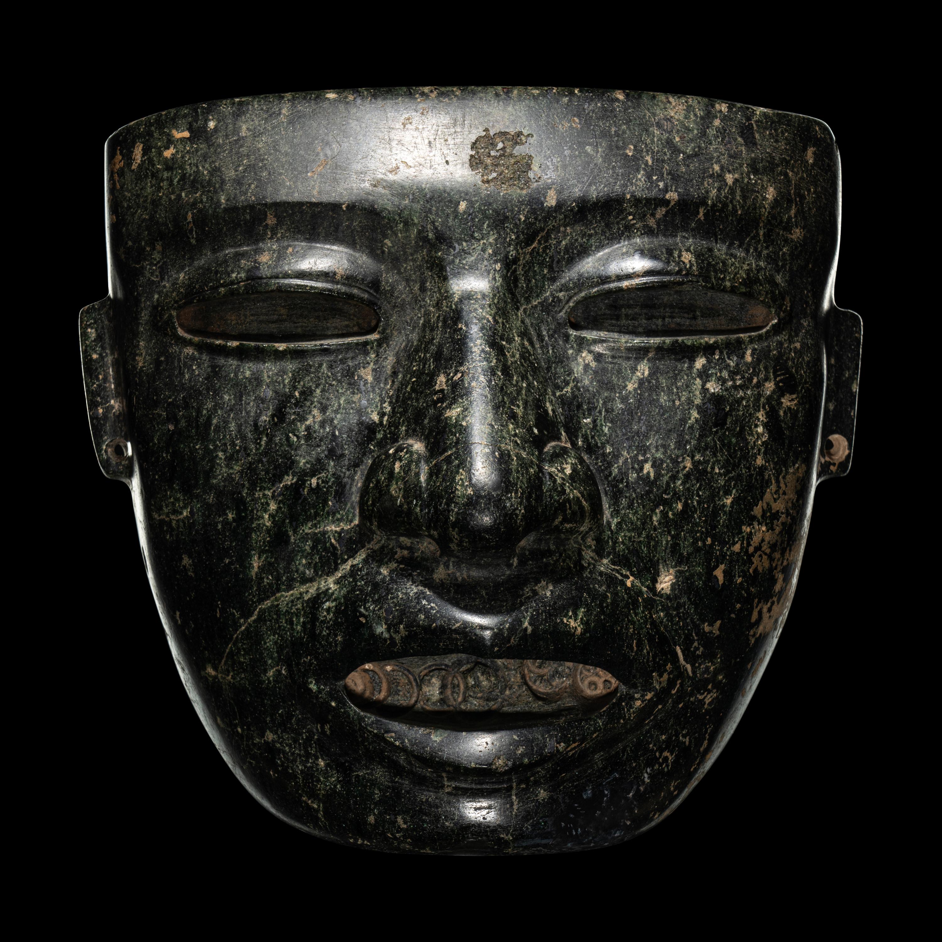 A Teotihuacan Serpentine Mask
