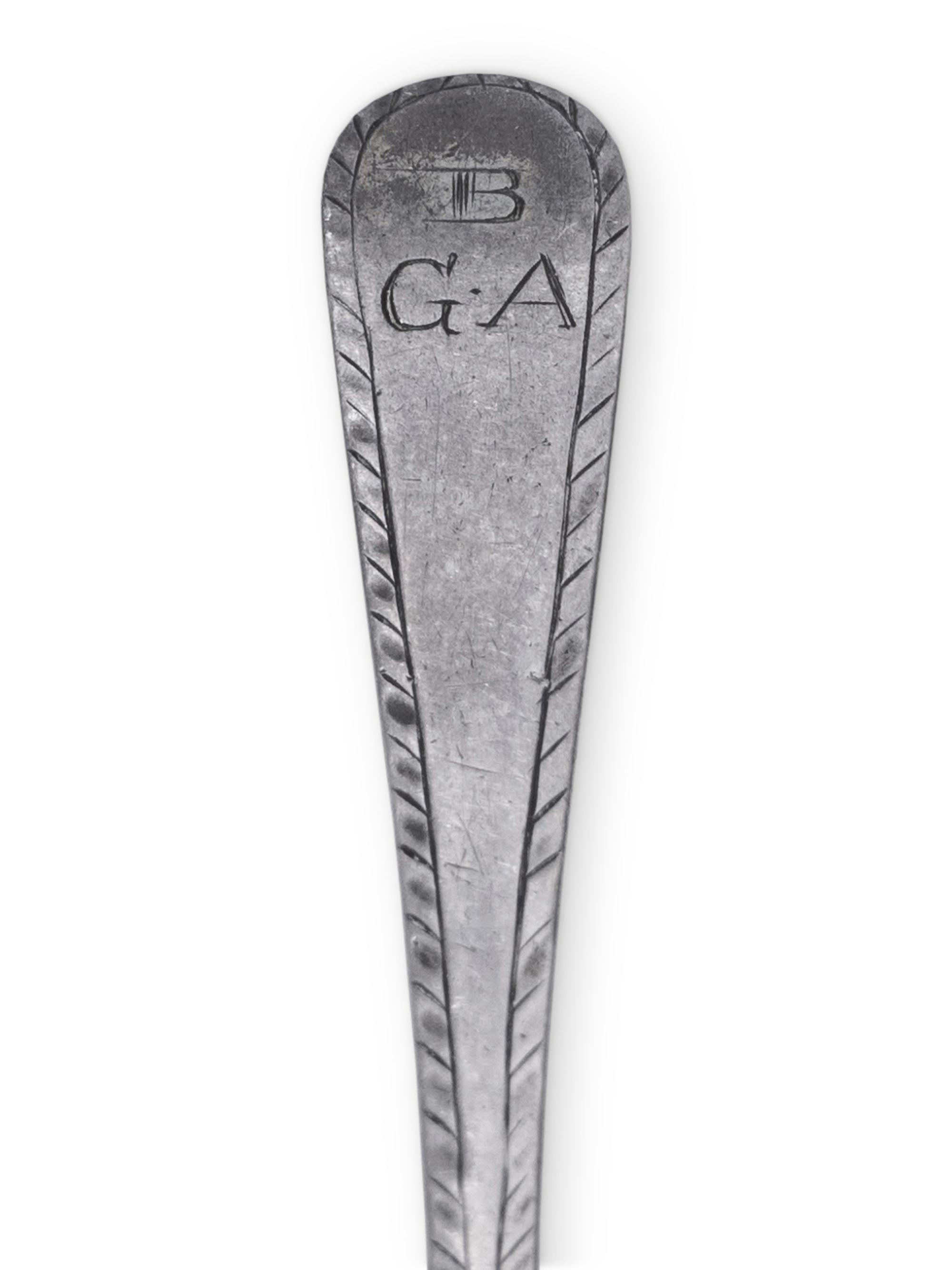An American Silver Teaspoon