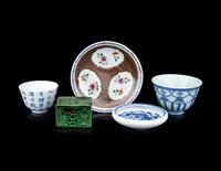 Five Chinese Porcelain Wares