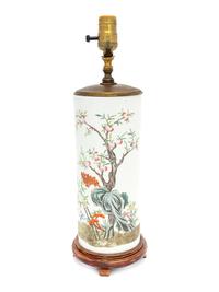 A Chinese Famille Rose Porcelain Hat Holder