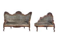A Four-Piece Seating Suite by John Henry Belter