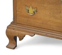 A Chippendale Walnut Tall Chest of Drawers, Southeastern Pennsylvania, Circa 1775