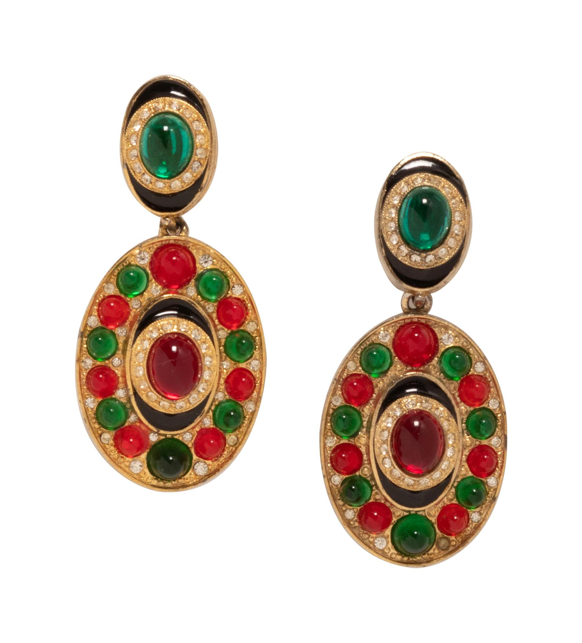 Assortment of earrings, 1980-1990s