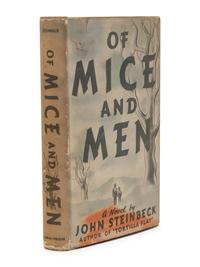 STEINBECK, John (1902-1968). Of Mice and Men . New York: Covici-Friede, 1937.
