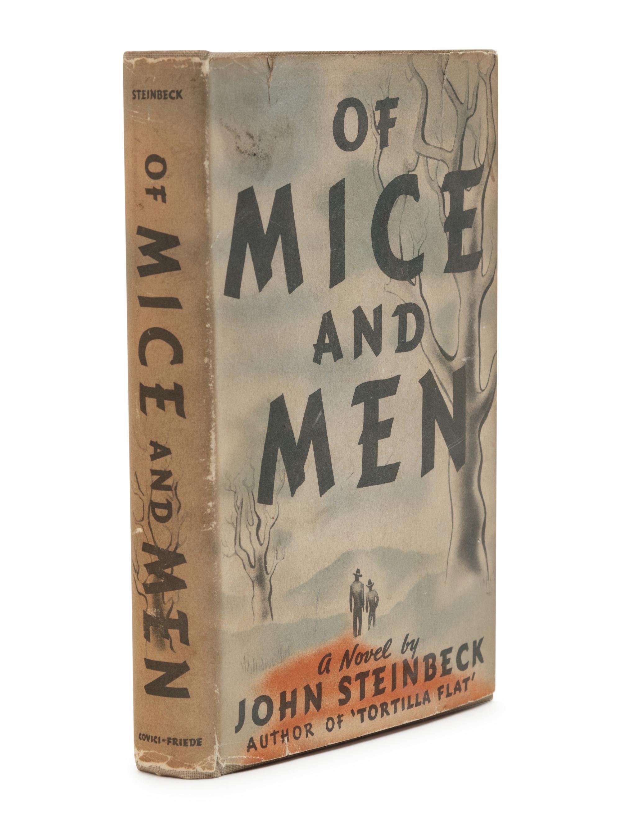 STEINBECK, John (1902-1968). Of Mice and Men . New York: Covici-Friede, 1937.