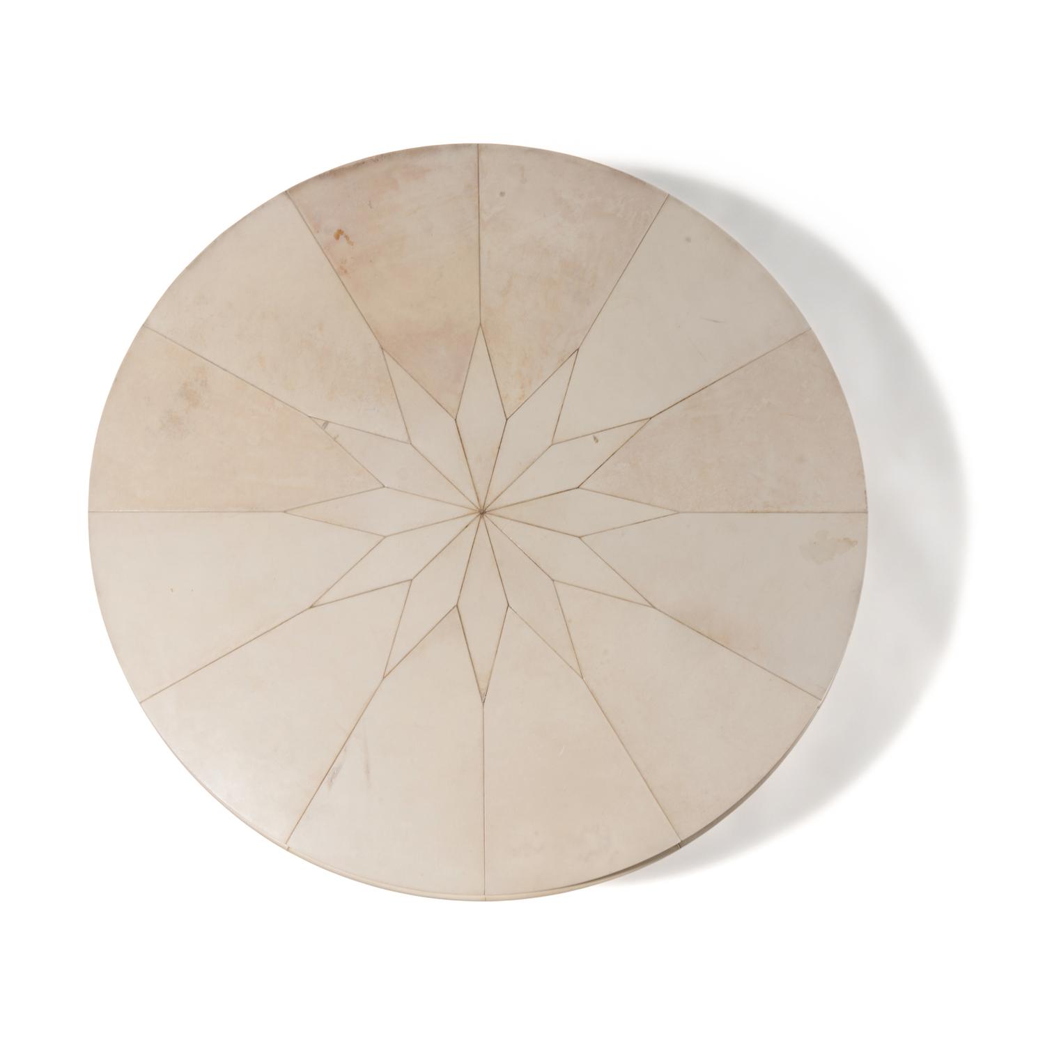 Modern Design 20th Century — Lacquered Goatskin Coffee Table