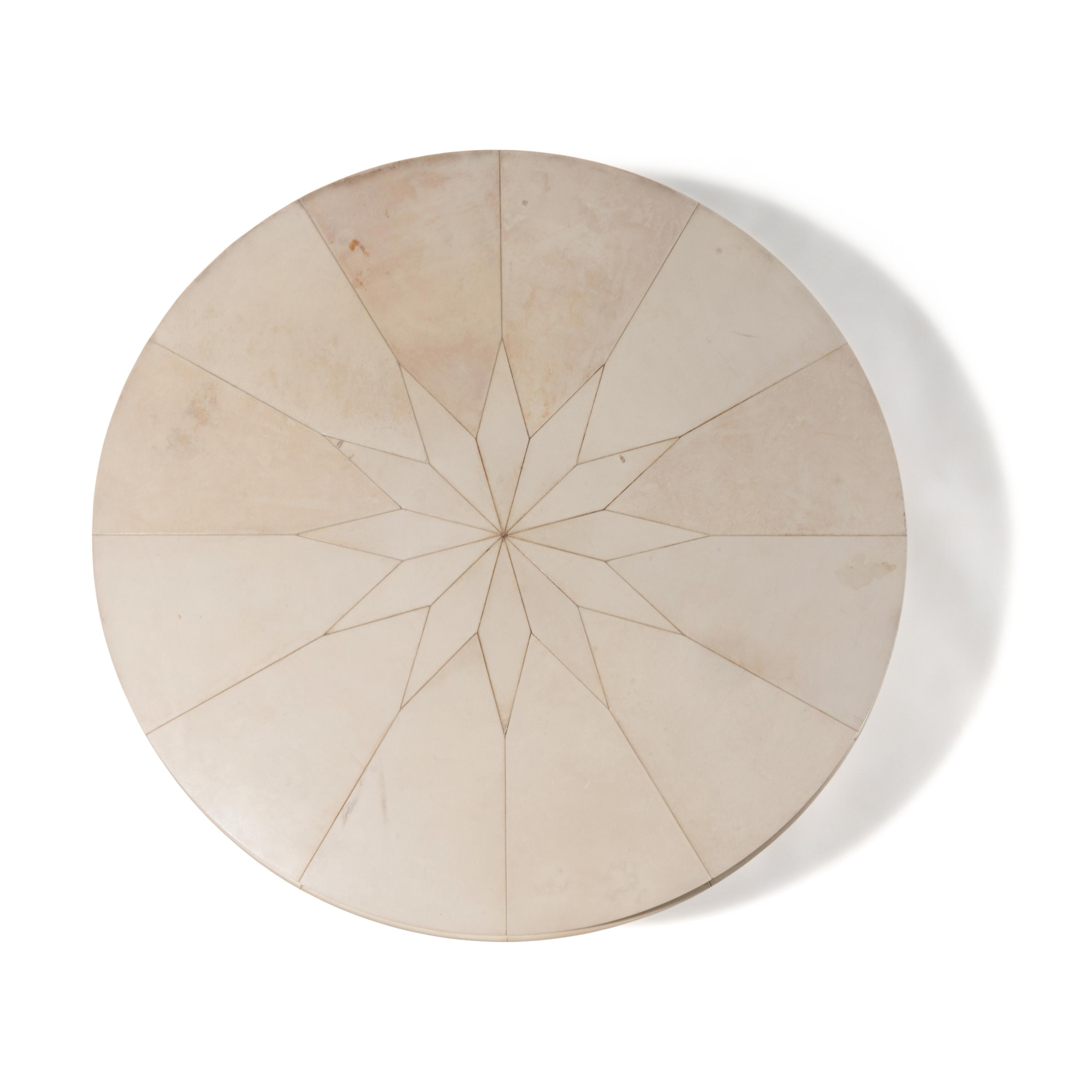 Modern Design 20th Century — Lacquered Goatskin Coffee Table