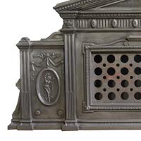 A Cast Iron Overmantel 50" W x 3" D x 27.5" H — England, Circa 1880