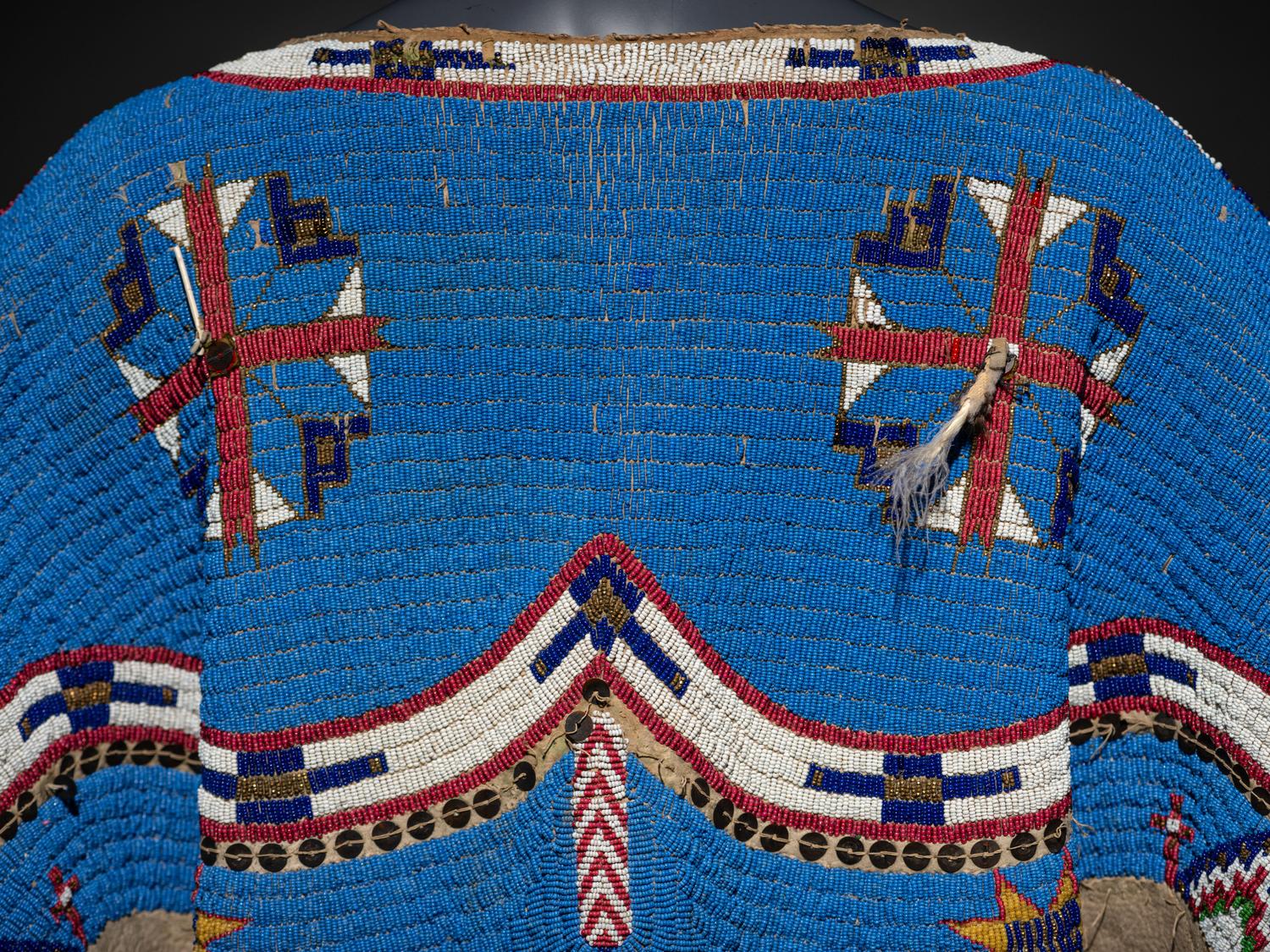 Sioux Beaded Hide Dress