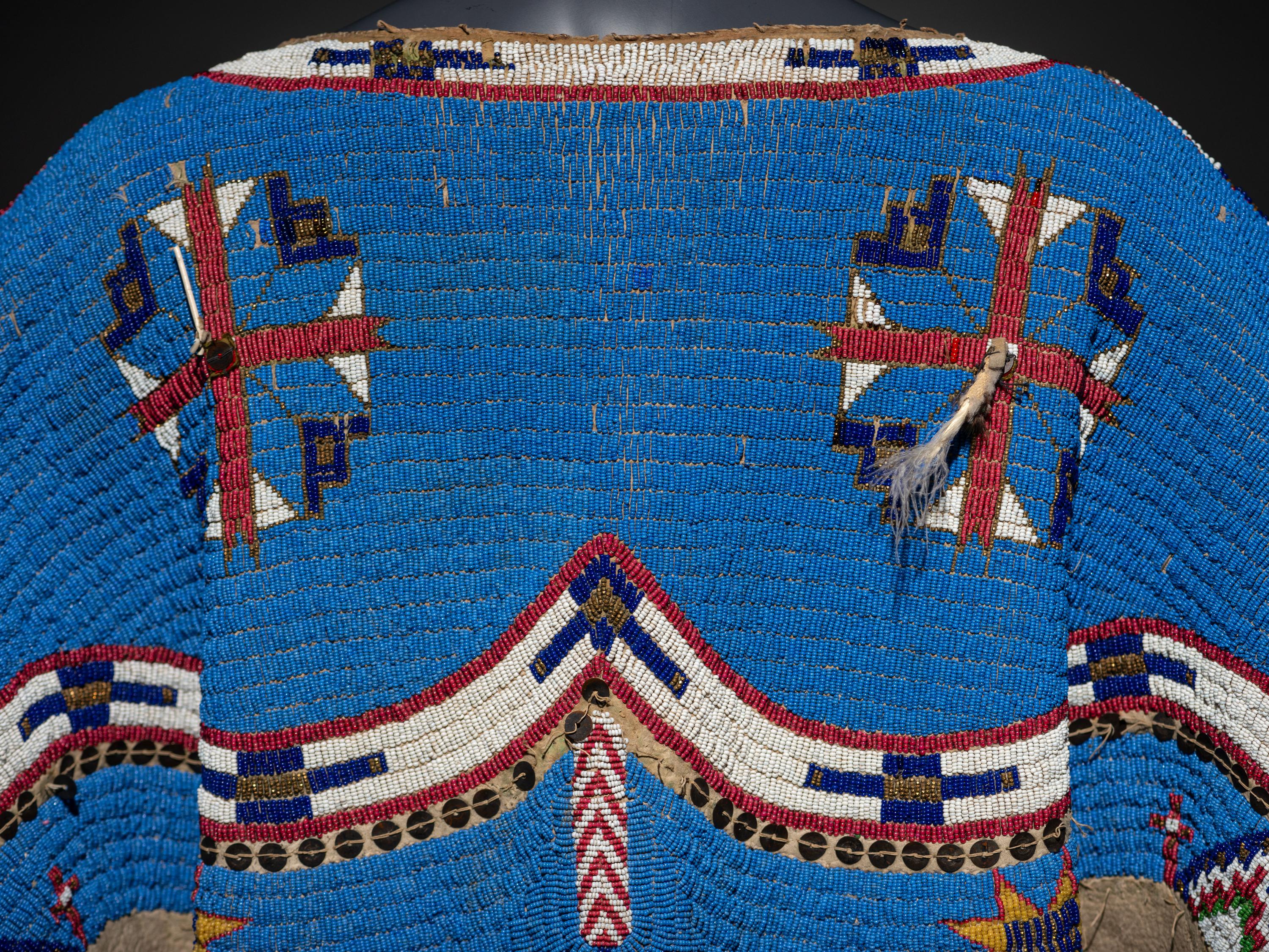 Sioux Beaded Hide Dress