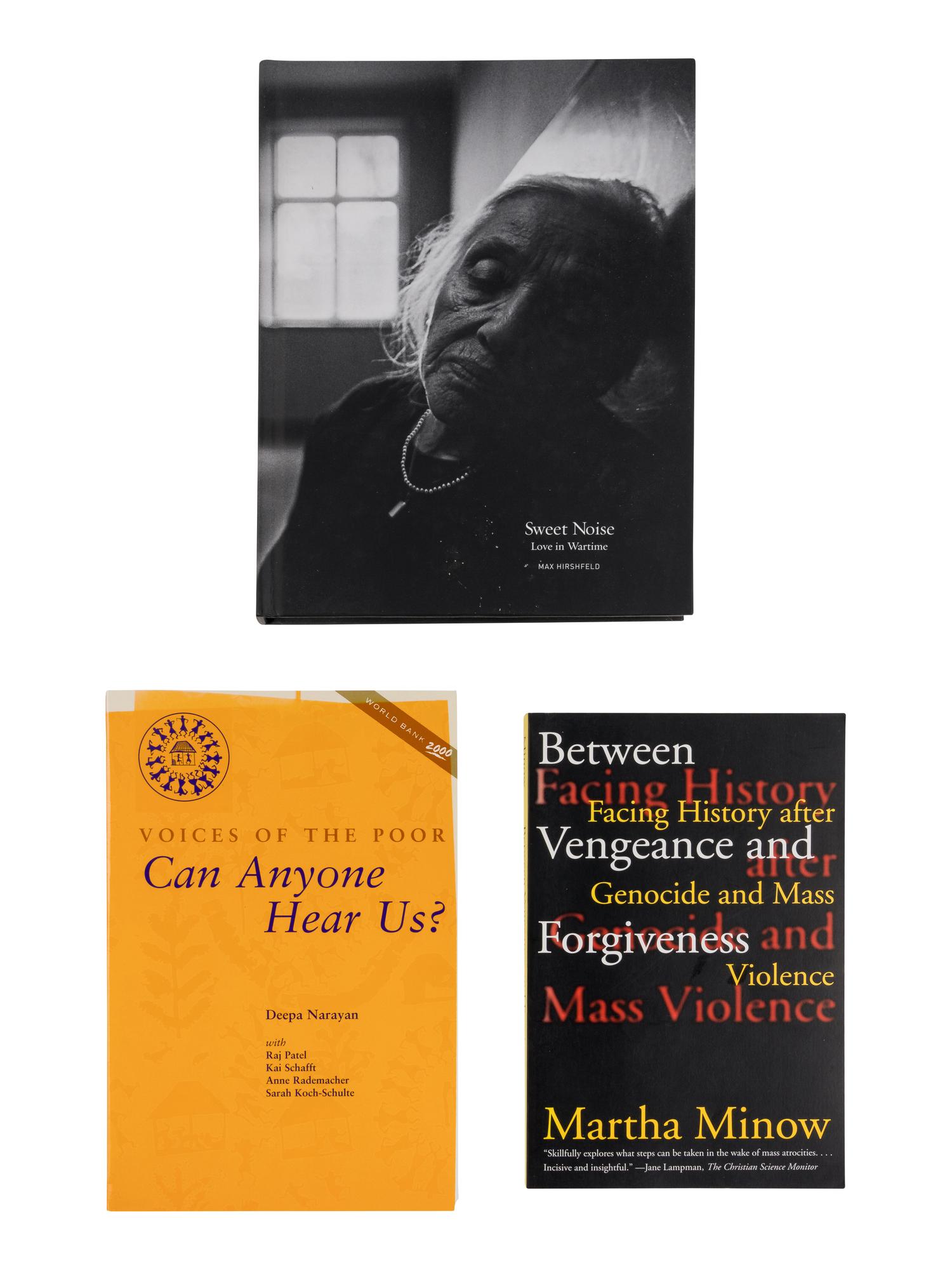 POVERTY AND CONFLICT A group of 3 works, most FIRST EDITIONS and one SIGNED: