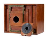 [EARLY PHOTOGRAPHY]. Simon Wing & Co. "Ajax" camera. 1901.