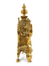 A Louis XV Style Gilt Bronze Bracket Clock — 20TH CENTURY