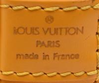 Louis Vuitton, Yellow Epi Leather Alma Handbag