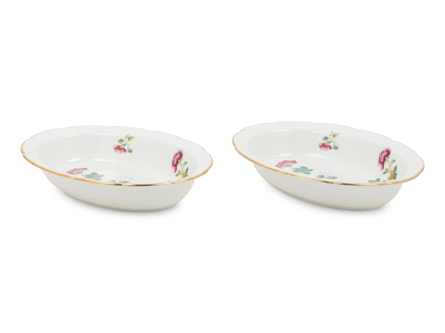 Four Wedgwood Cuckoo Porcelain Vegetable Dishes