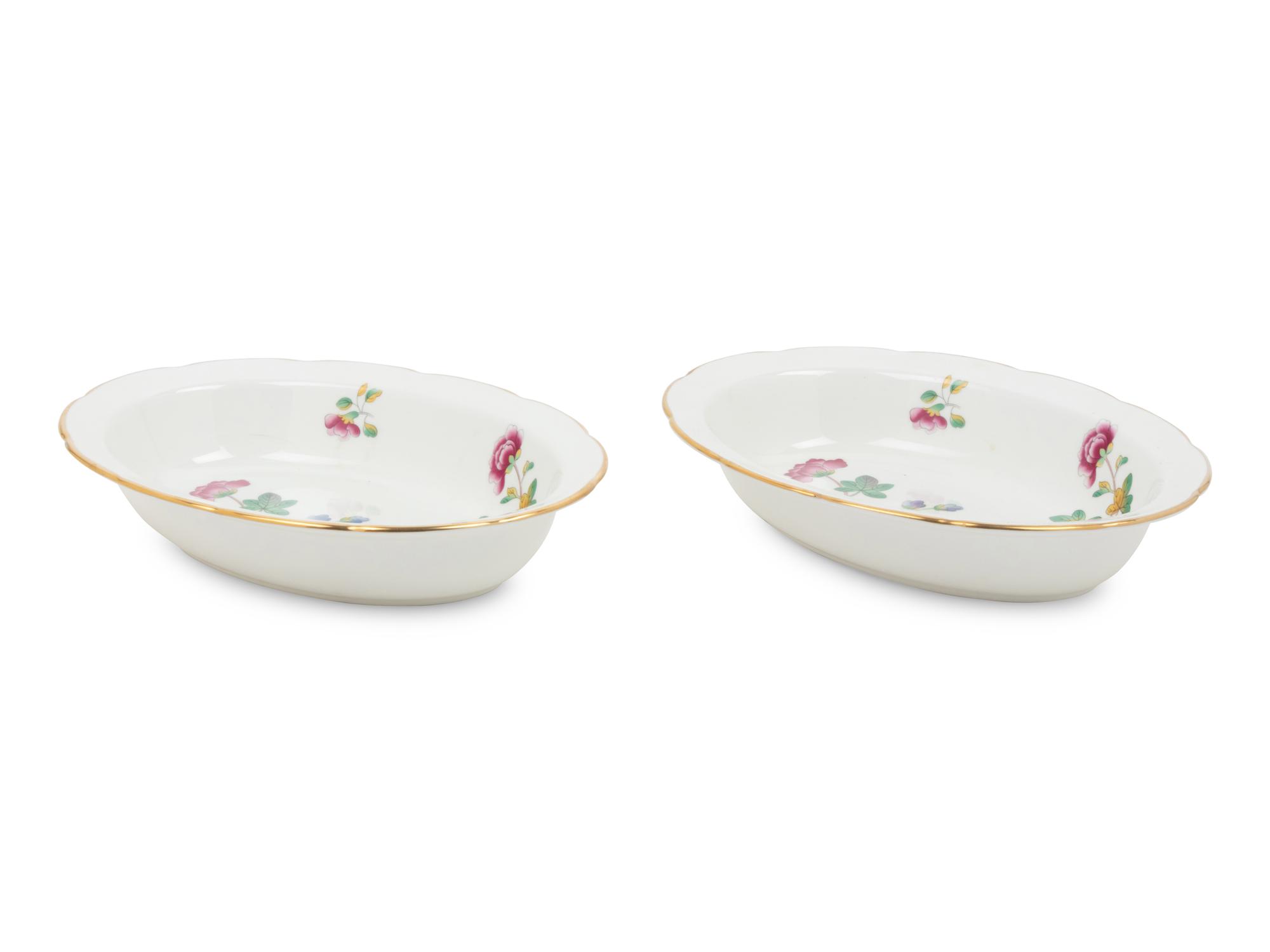 Four Wedgwood Cuckoo Porcelain Vegetable Dishes