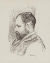 Ambroise Vollard, ( from L'album des douze lithographies originales de Pierre-Auguste Renoir)