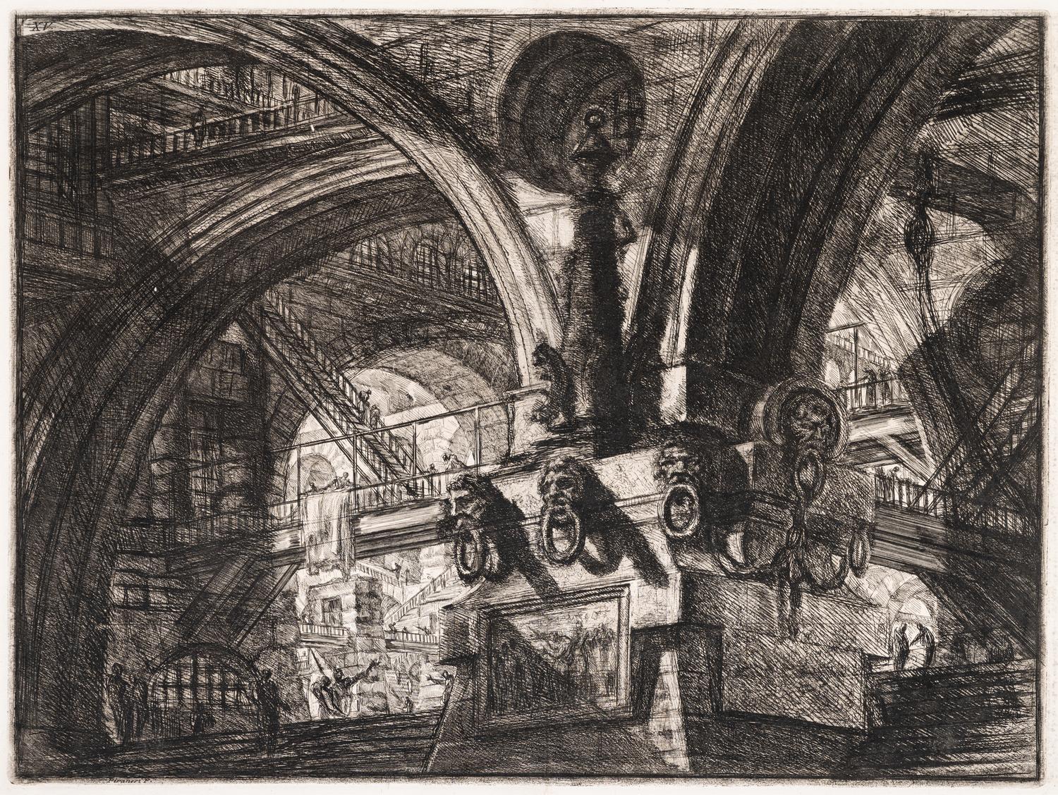 Carceri d'Invenzione (the complete set of 16), 1761