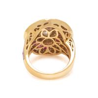 DIAMOND AND RUBY RING
