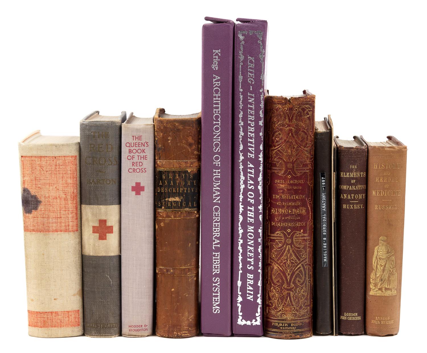 [MEDICAL]. A group of 12 works, including:
