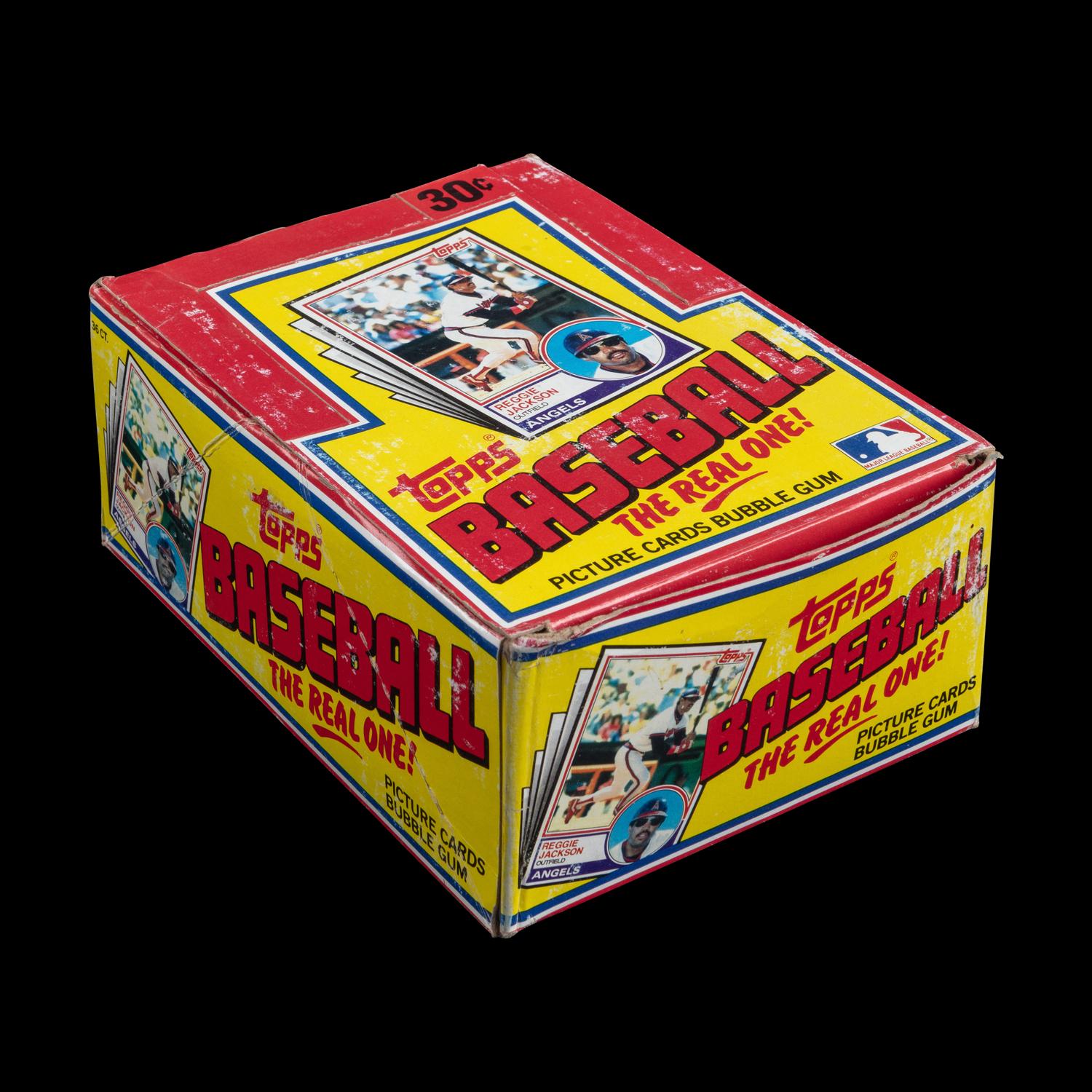 An Unopened Wax Box of 1983 Topps Baseball Cards – Possible Boggs, Gwynn, Sandberg Rookies