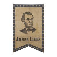 [Presidential] [Lincoln, Abraham] Commemorative Banner