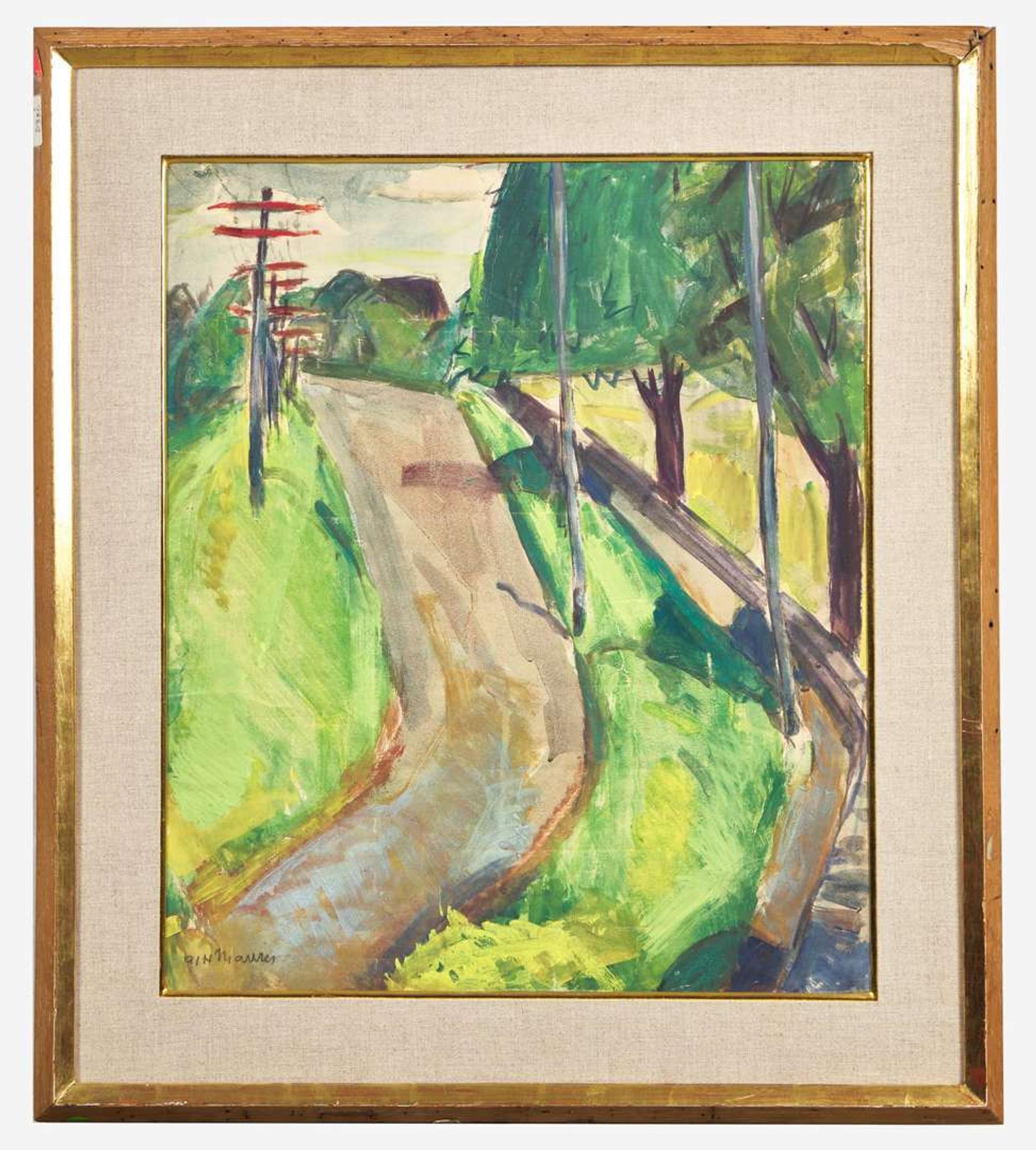 Alfred Henry Maurer (American, 1868-1932) - Country Road