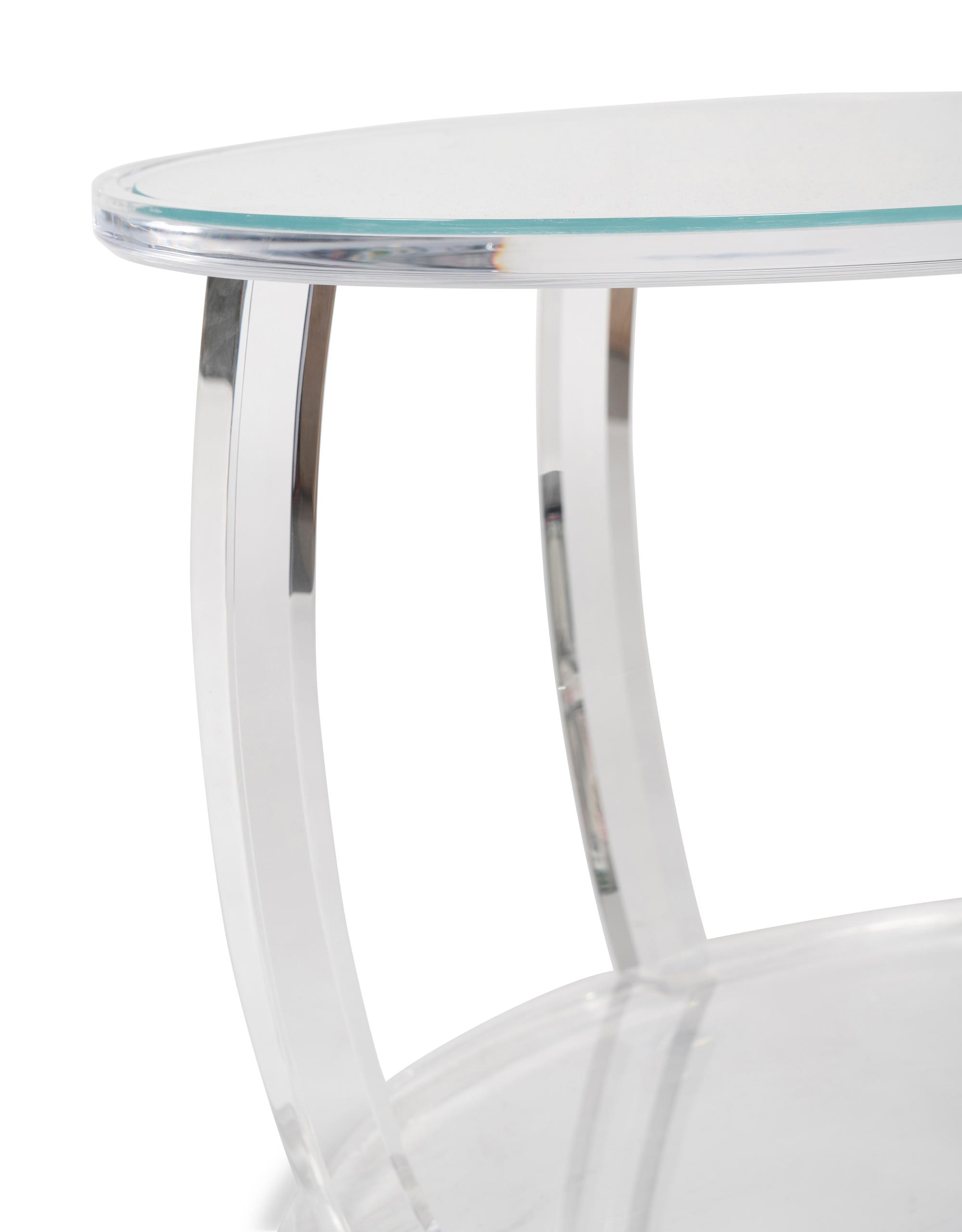 Manner of Karl Springer Cocktail Table