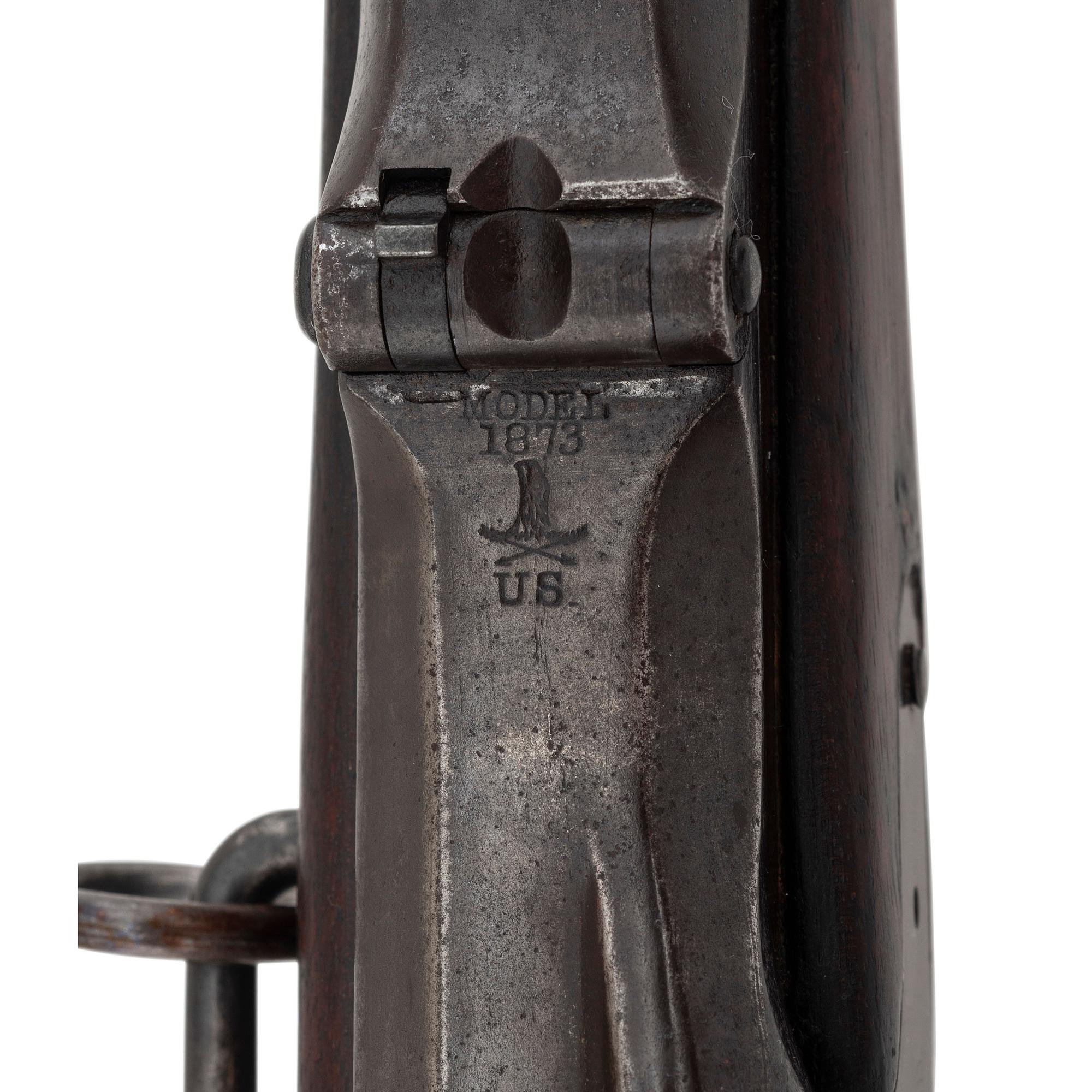 Composite Late Custer Range U.S. Springfield Model 1873 Saddle Ring Carbine
