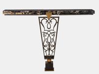 Art Deco Console Table, c. 1940s