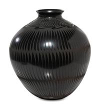 Blackware Pottery Jar
