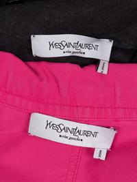 Two Yves Saint Laurent Shirt Dresses, 1990-2000s