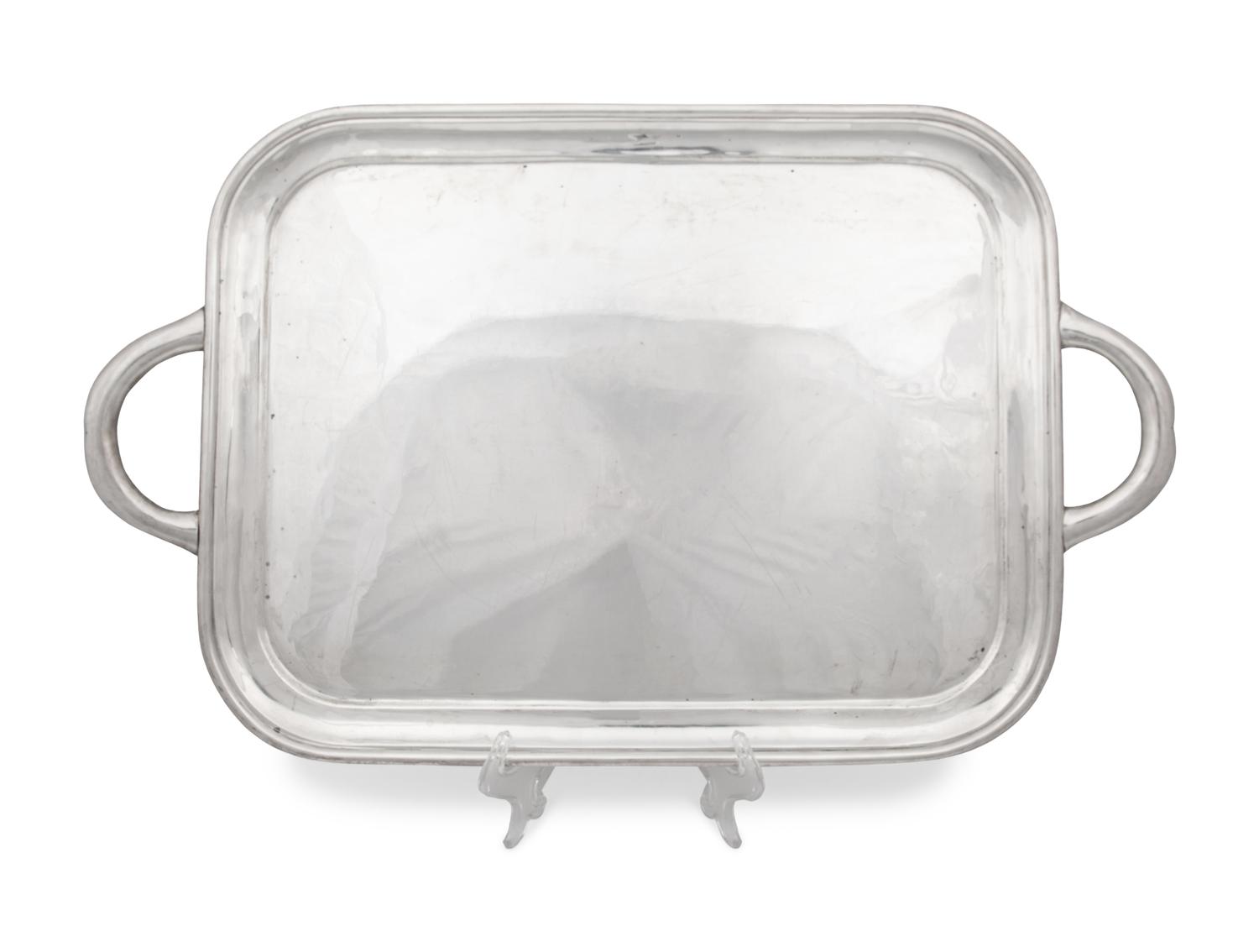 An American Silver Tray
