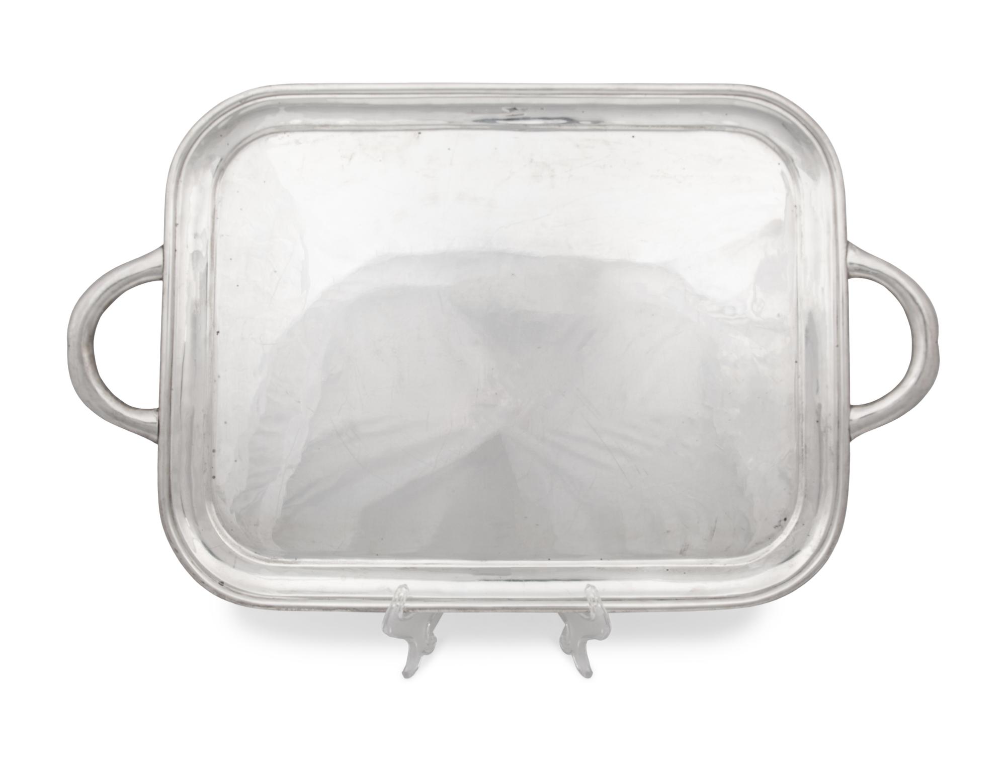 An American Silver Tray