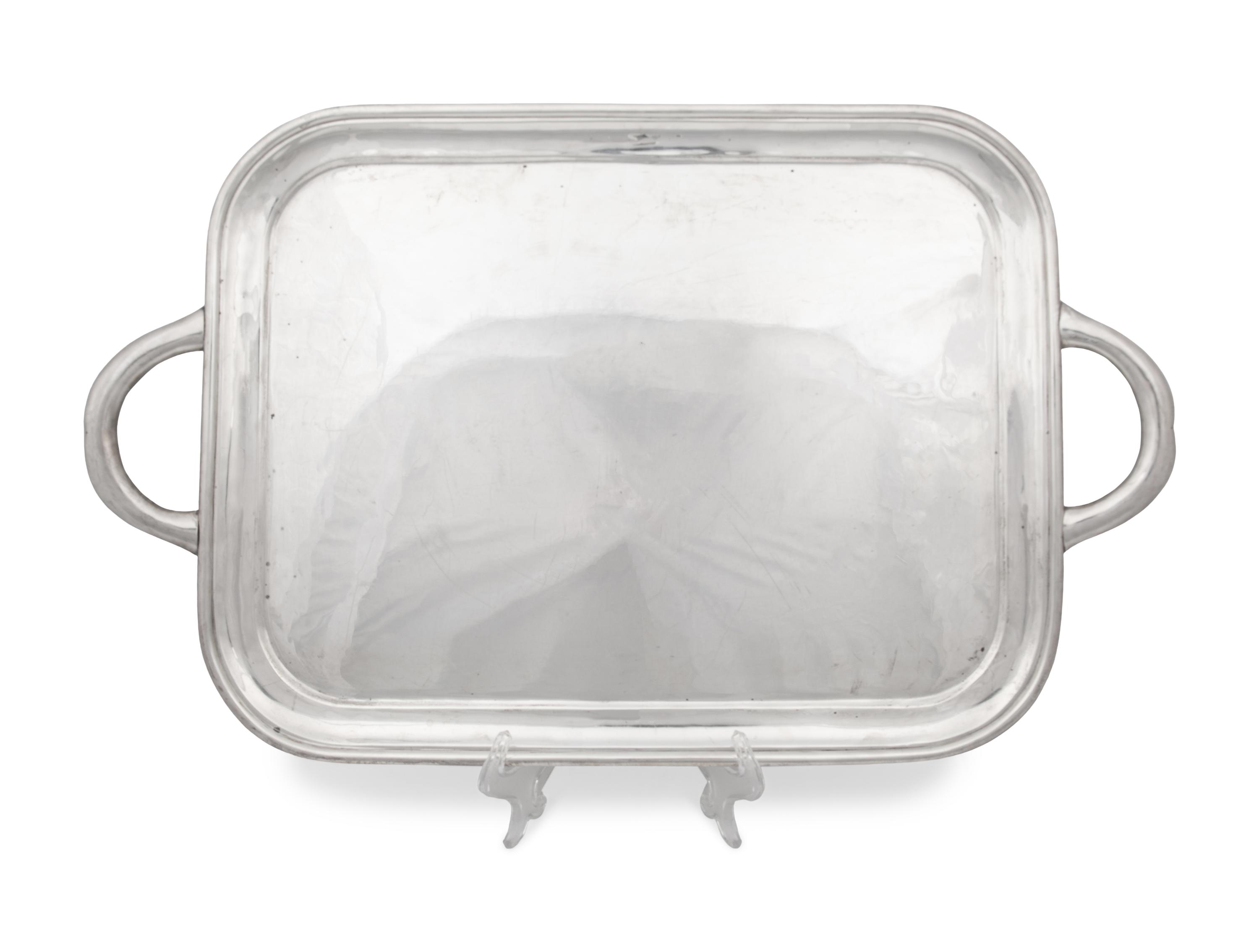 An American Silver Tray