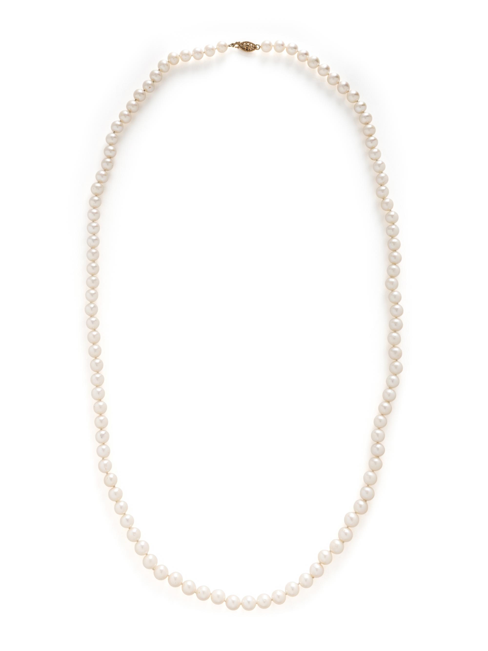 CULTURED PEARL NECKLACE