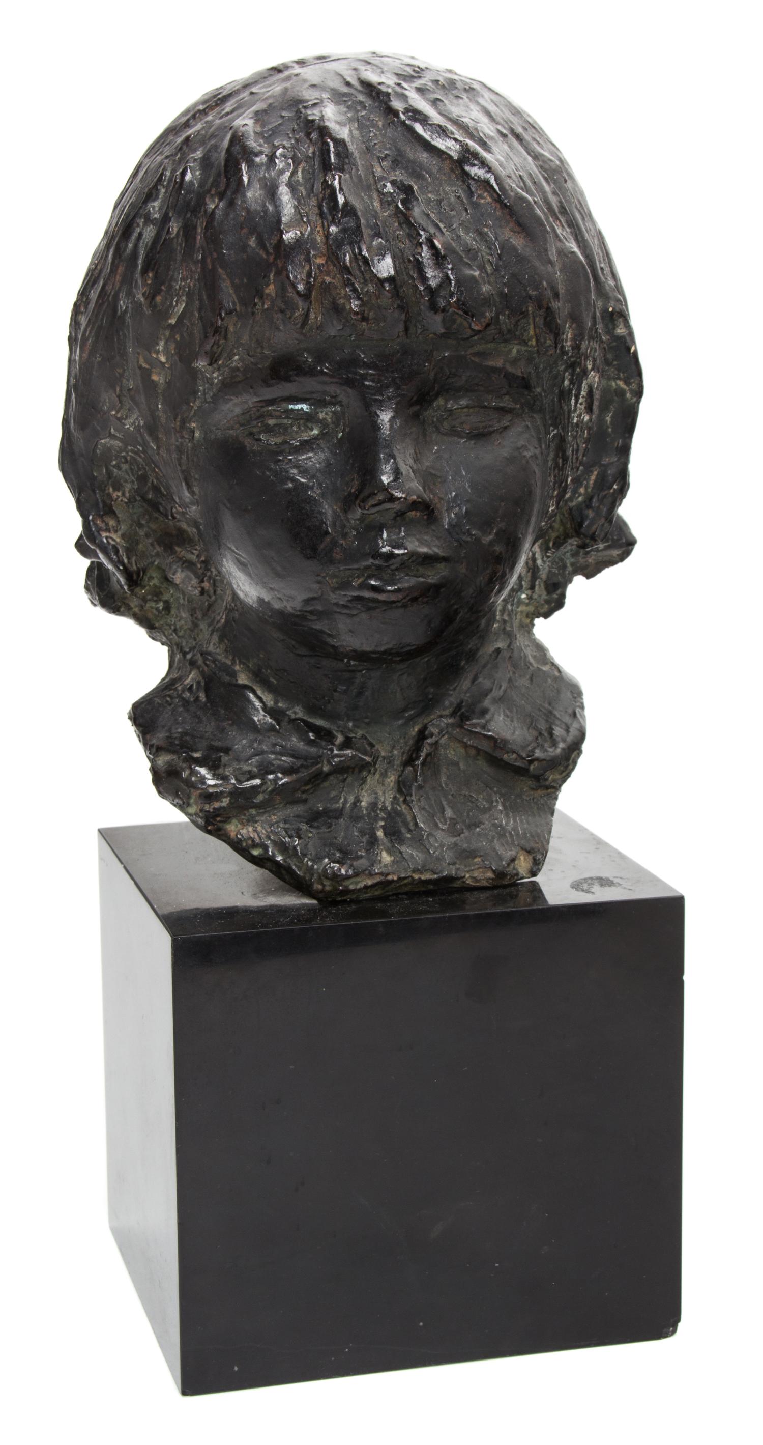 After Pierre Renoir, (French, 1841-1919), Bust of Coco