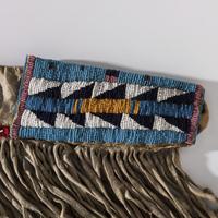 Northern Plains Beaded Hide Rifle Scabbard