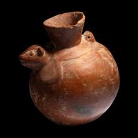 A Chimu Animal Effigy Vessel