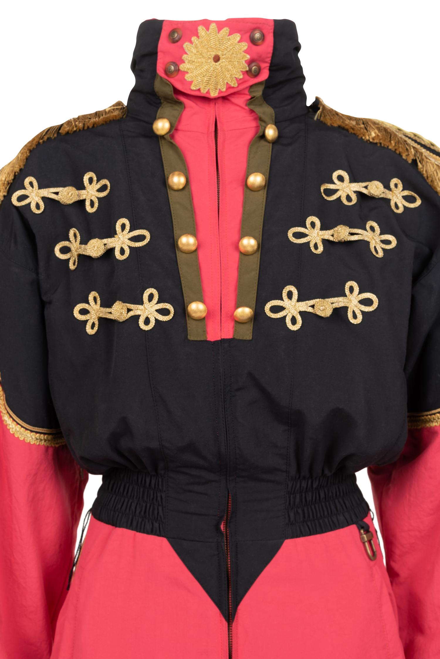 Bogner "Winter Circus" Ski Suit, 1980s