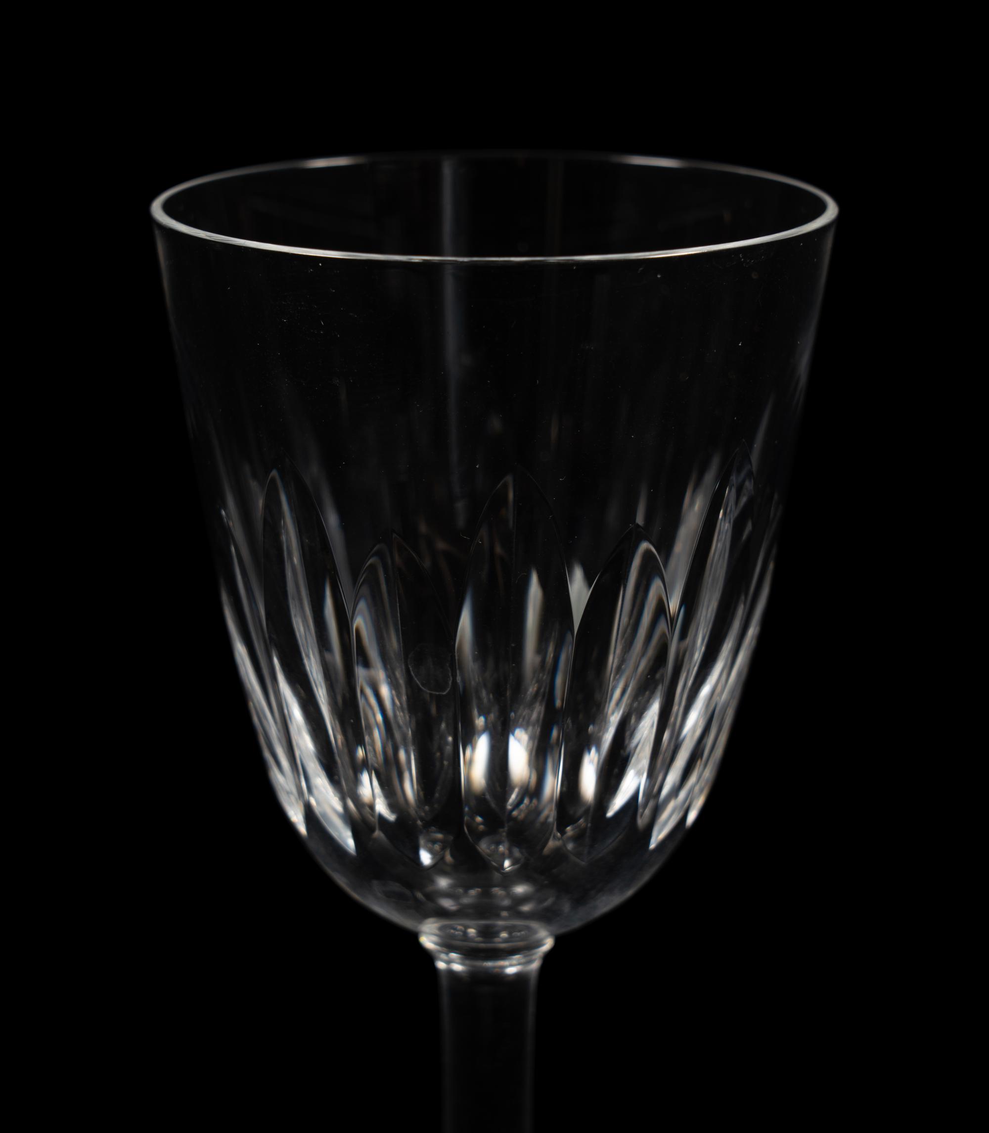 A Baccarat Lorraine Stemware Service